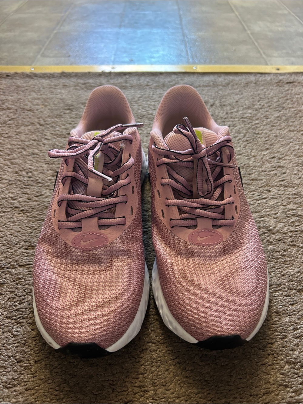 Women's Nike Pink Athletic Running Sneakers - Lightweight Comfort